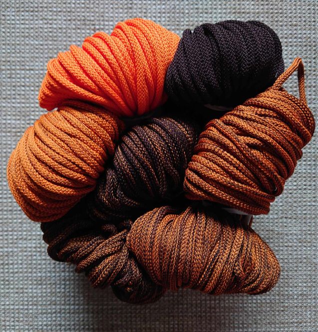 Hovedbilde Ombre Tykk Heklesnor 9-68