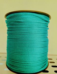 Hovedbilde 232 Skarp turkis - Tykk heklesnor (blank)