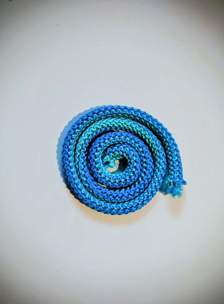 Mixed 51/74 Lys Turkis/Skarp Turkis - Tykk heklesnor