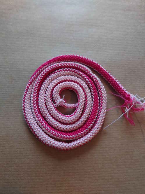 Hovedbilde Mixed 27/42 Cerise/Babyrosa - Tykk heklesnor