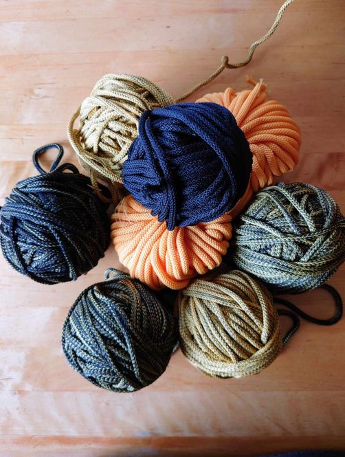 Hovedbilde Ombre Tykk Heklesnor 10-18