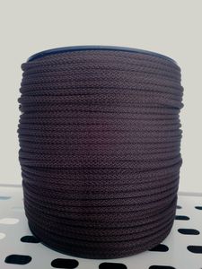 Hovedbilde 9 Mørk brun - Tykk heklesnor